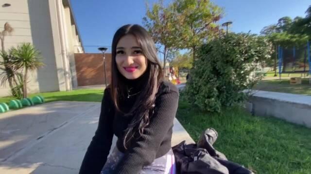 Мужик снял горячую туристку и трахнул ее от первого лица