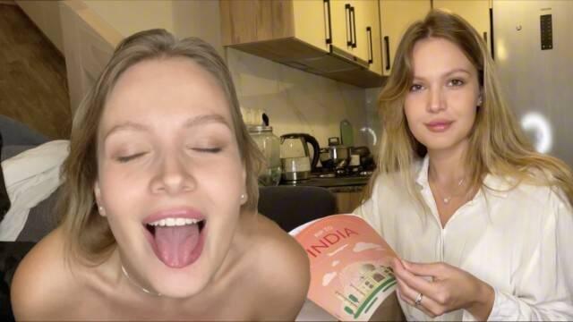 Красивая русская репетиторша трахается с тобой от первого лица - виртуальный секс с училкой в стиле POV